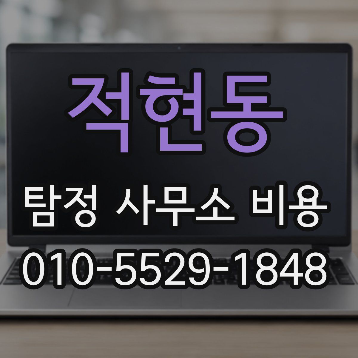 적현동 탐정 사무소 비용