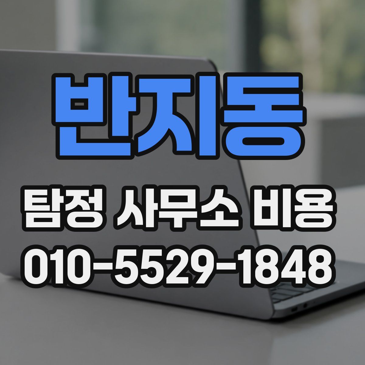 반지동 탐정 사무소 비용