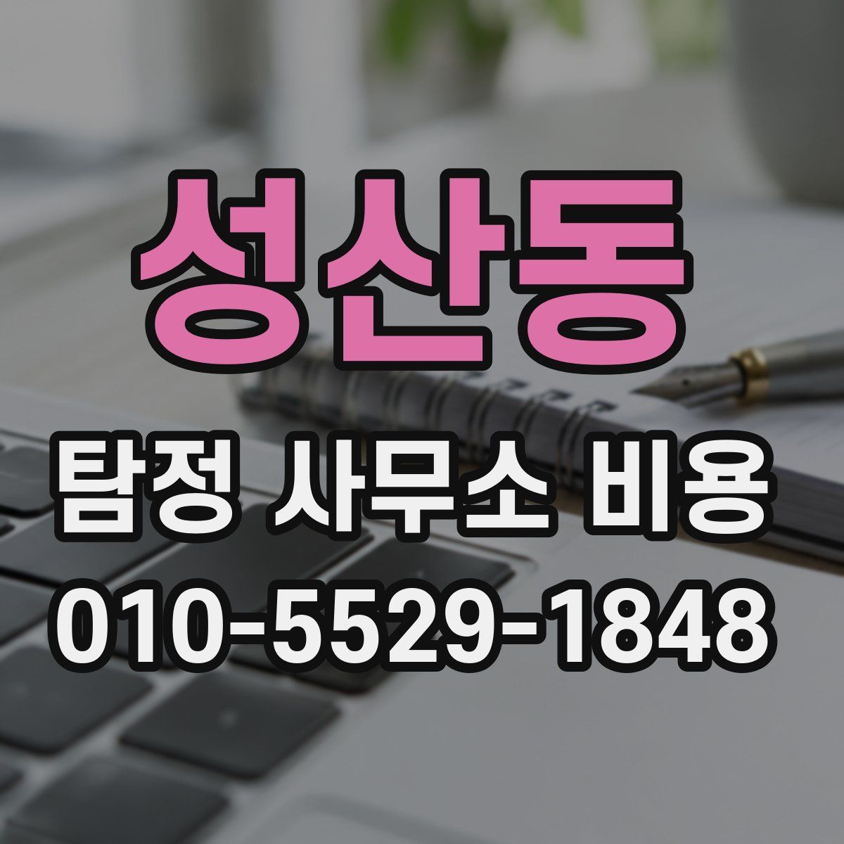 성산동 탐정 사무소 비용
