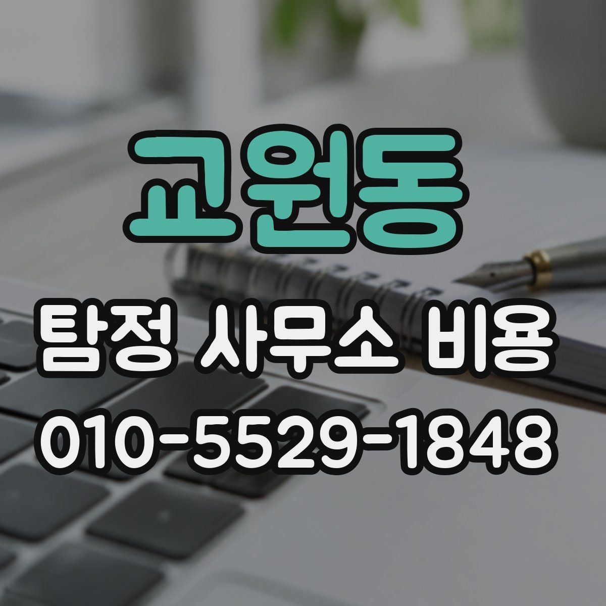 교원동 탐정 사무소 비용