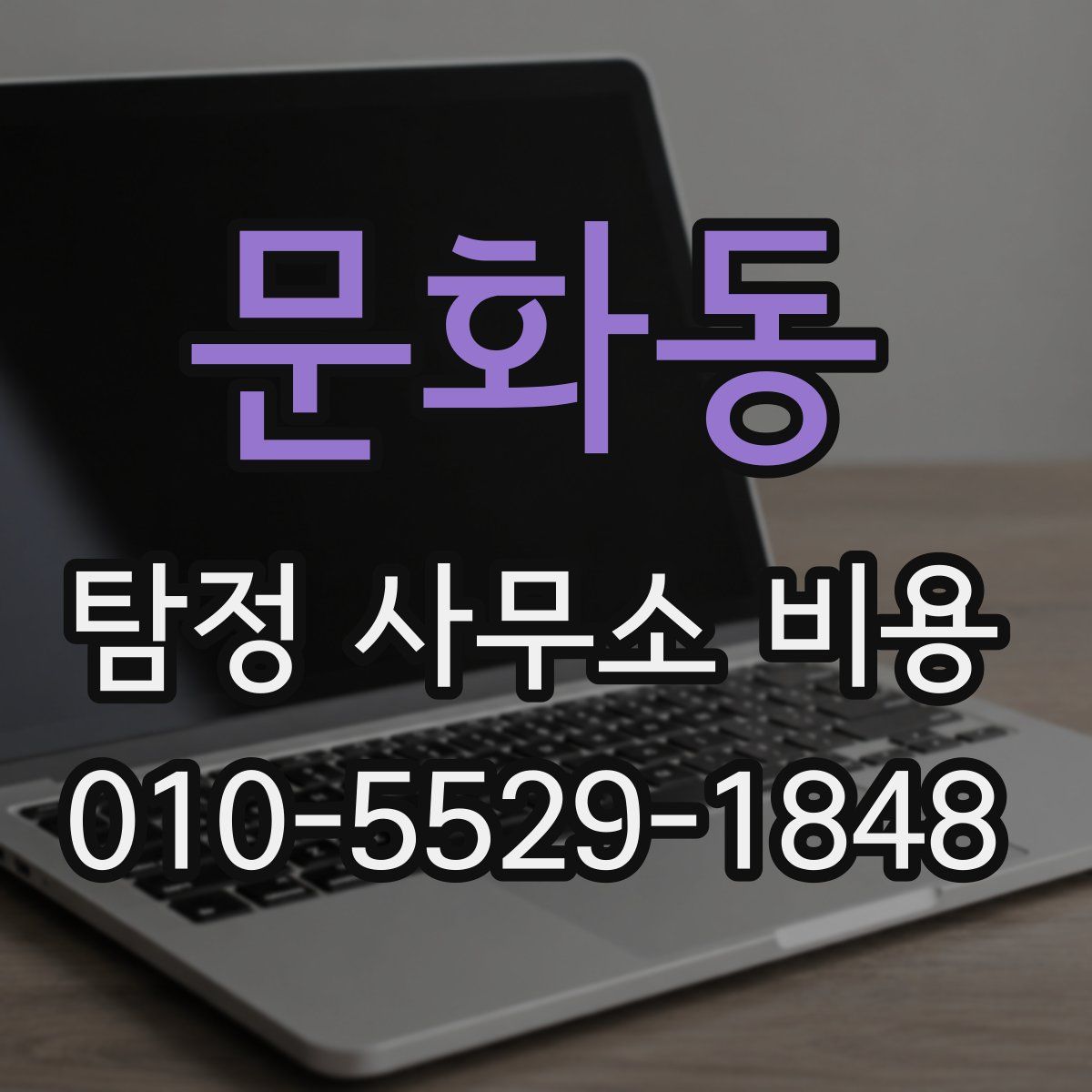 문화동 탐정 사무소 비용