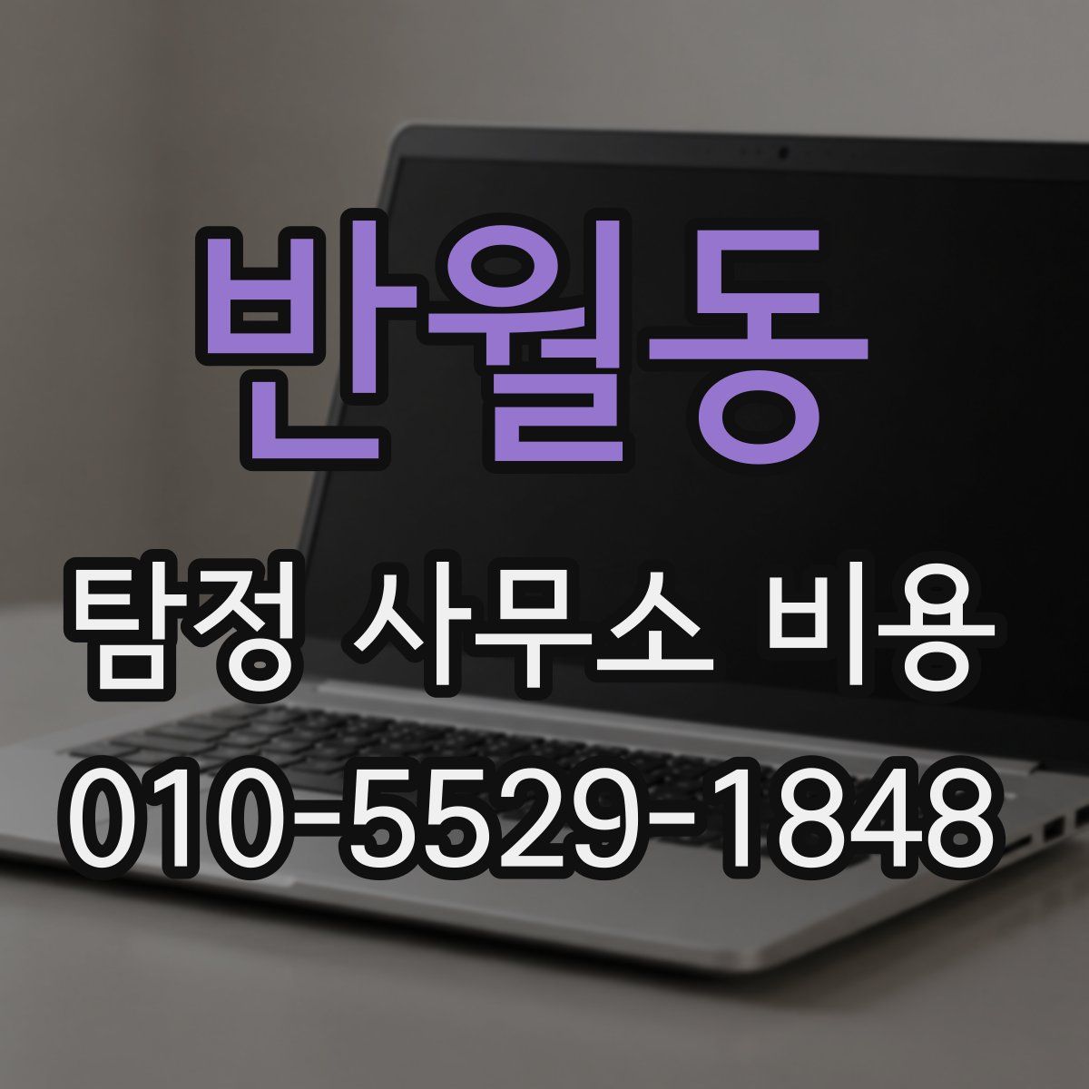 반월동 탐정 사무소 비용