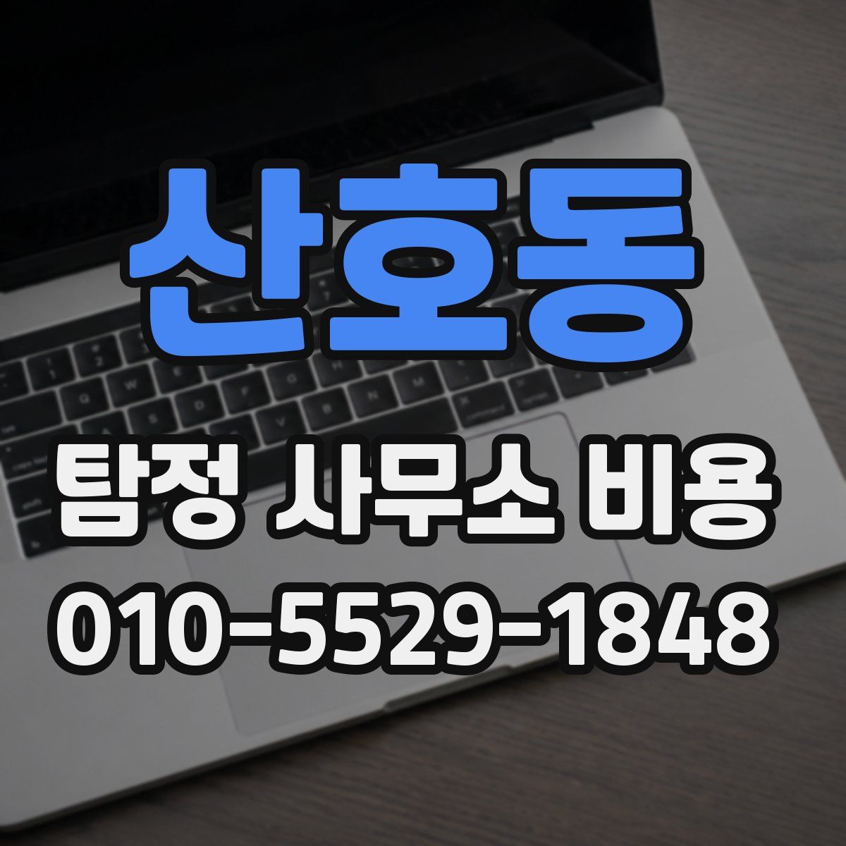 산호동 탐정 사무소 비용