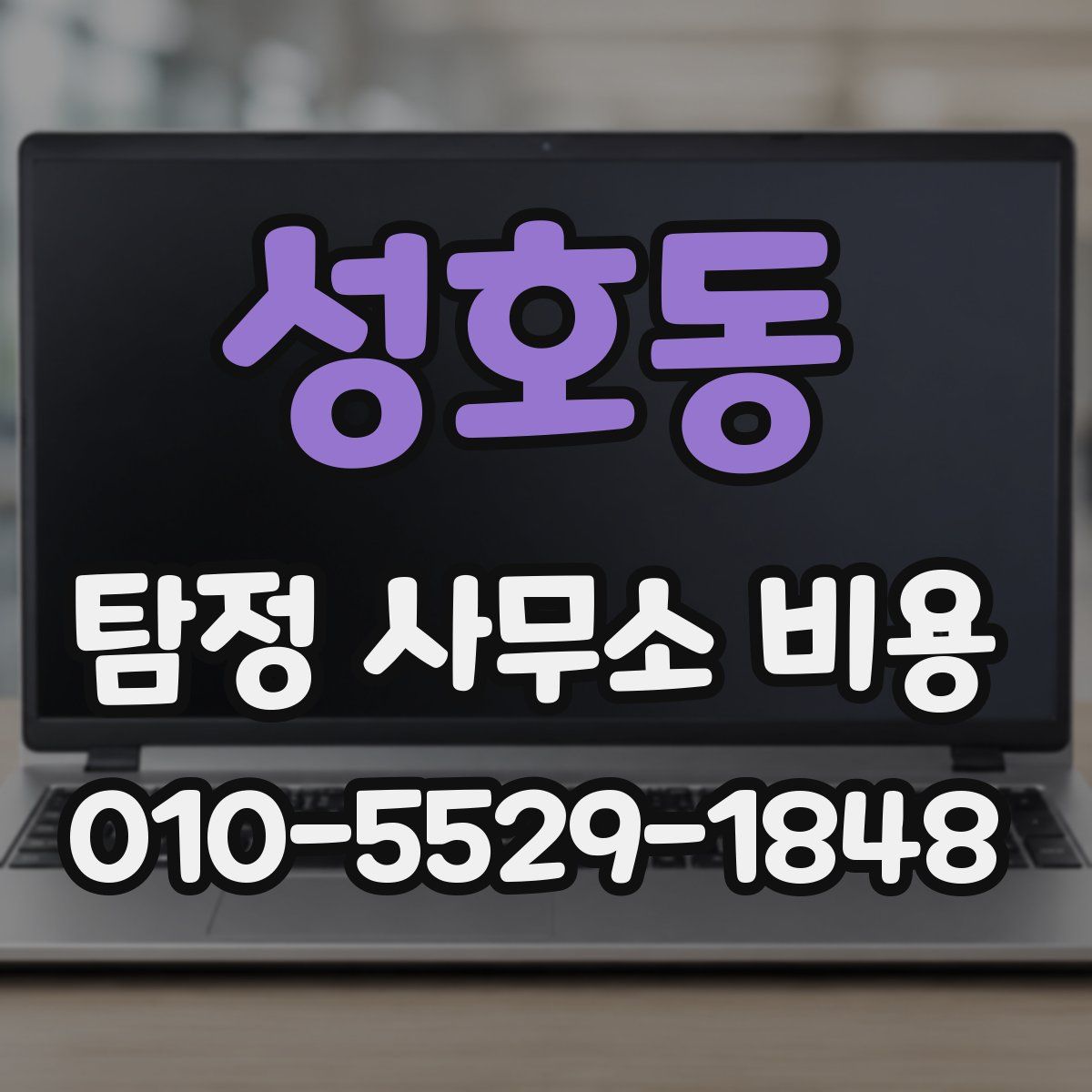성호동 탐정 사무소 비용