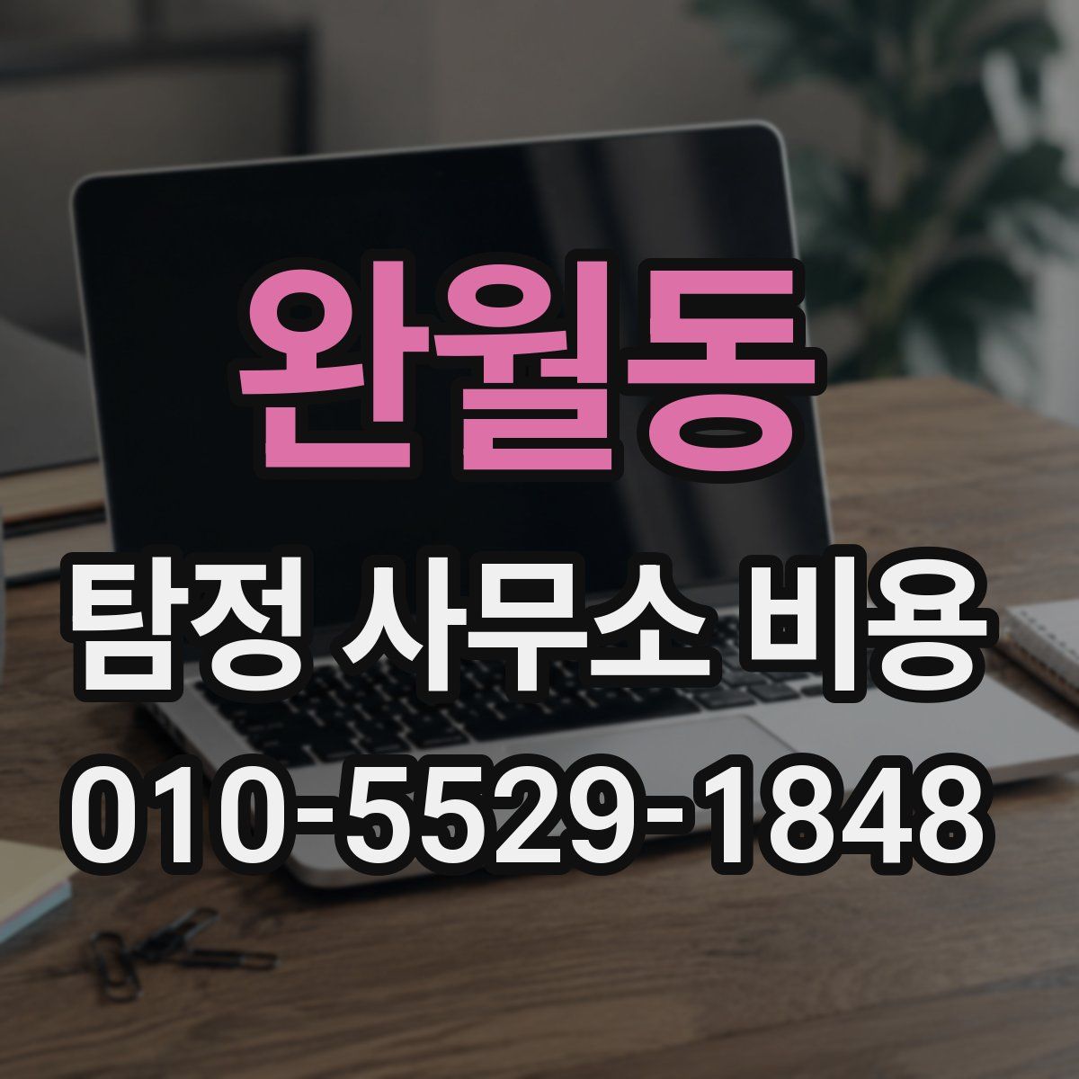 완월동 탐정 사무소 비용