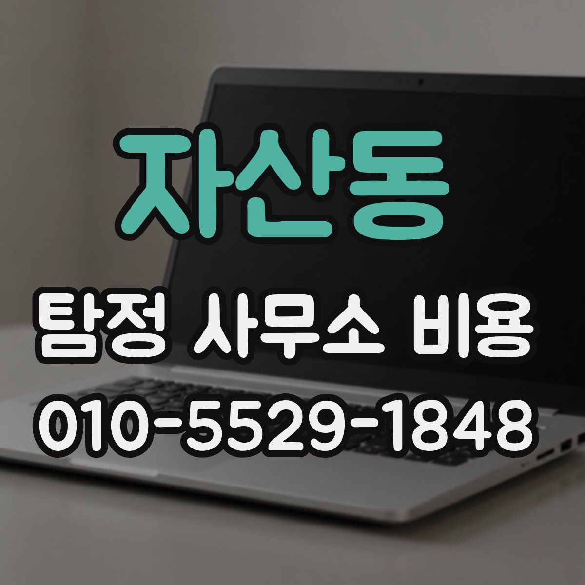 자산동 탐정 사무소 비용