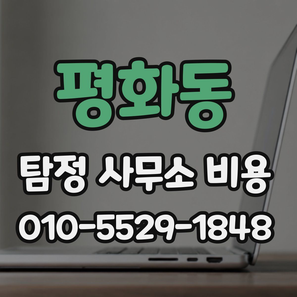 평화동 탐정 사무소 비용