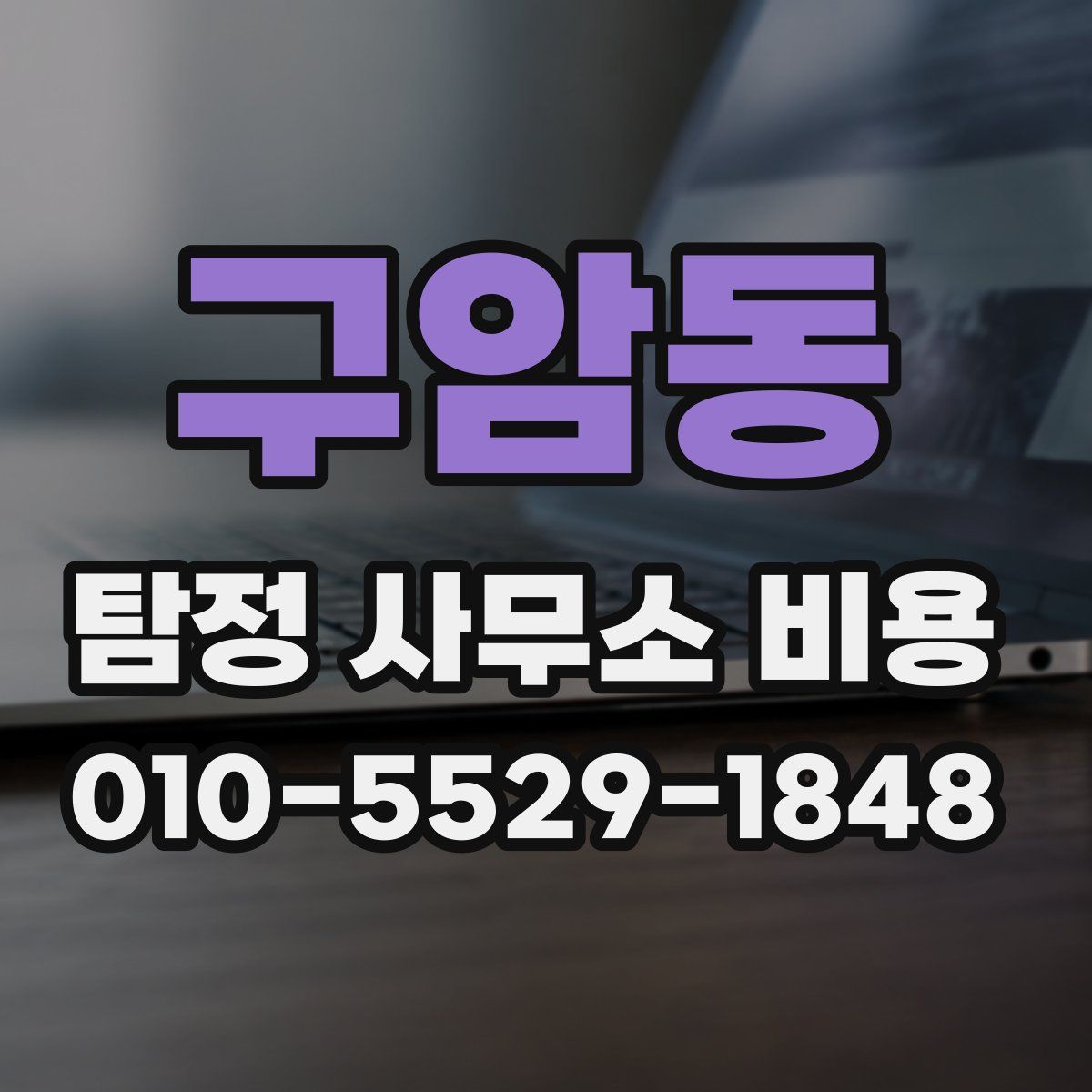 구암동 탐정 사무소 비용