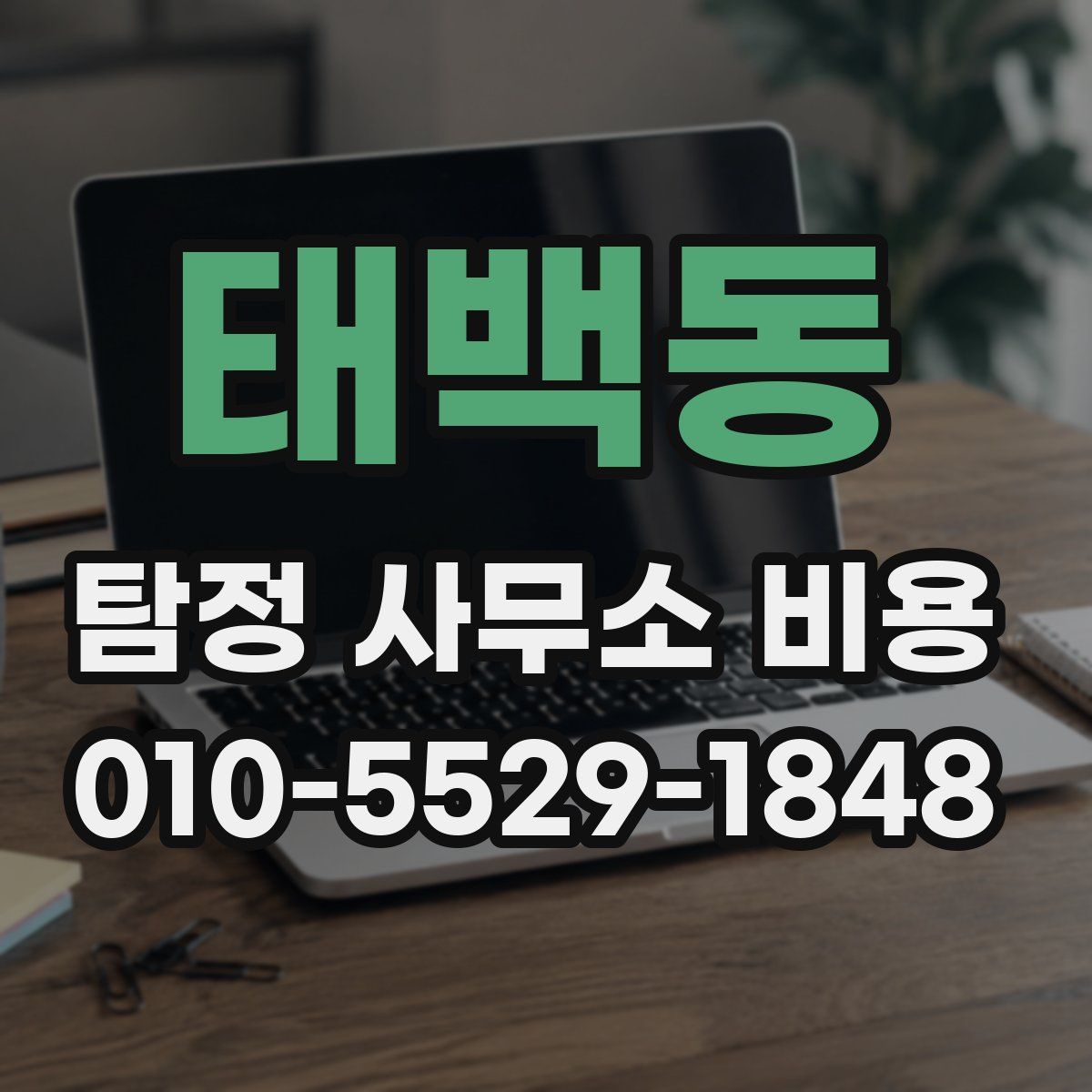 태백동 탐정 사무소 비용