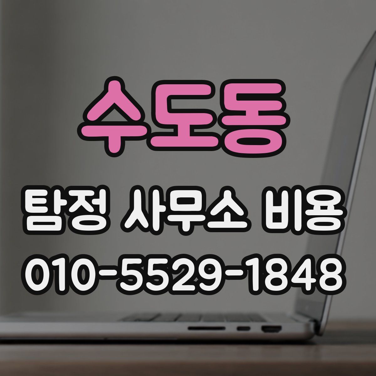 수도동 탐정 사무소 비용