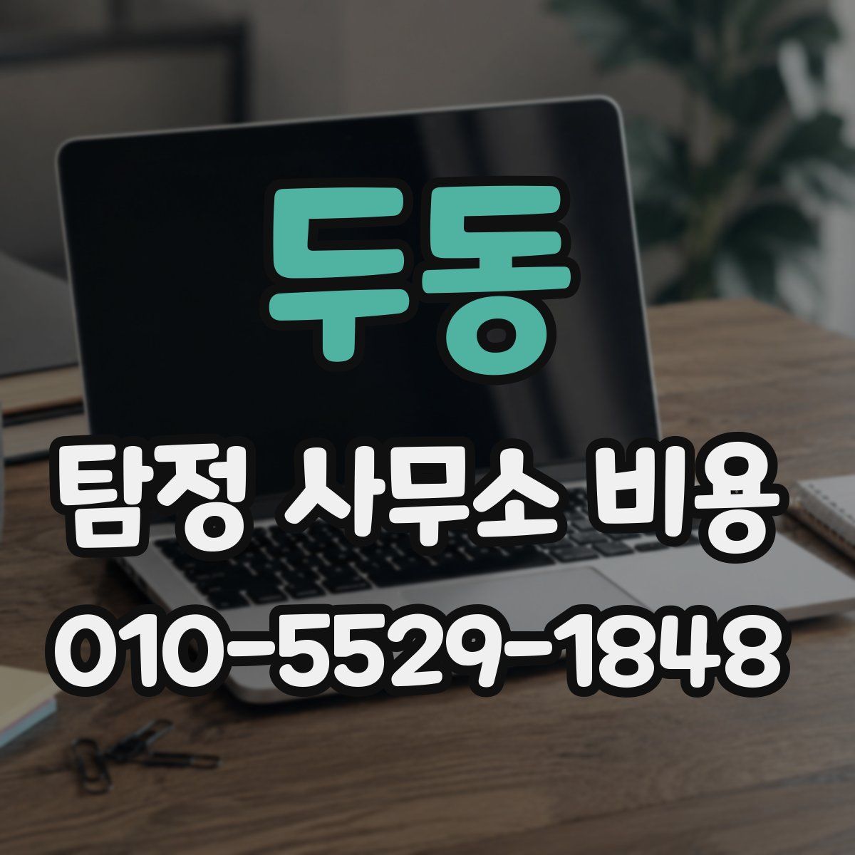 두동 탐정 사무소 비용