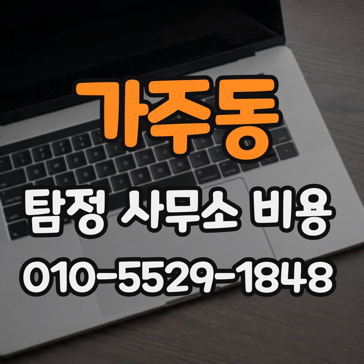 가주동 탐정 사무소 비용