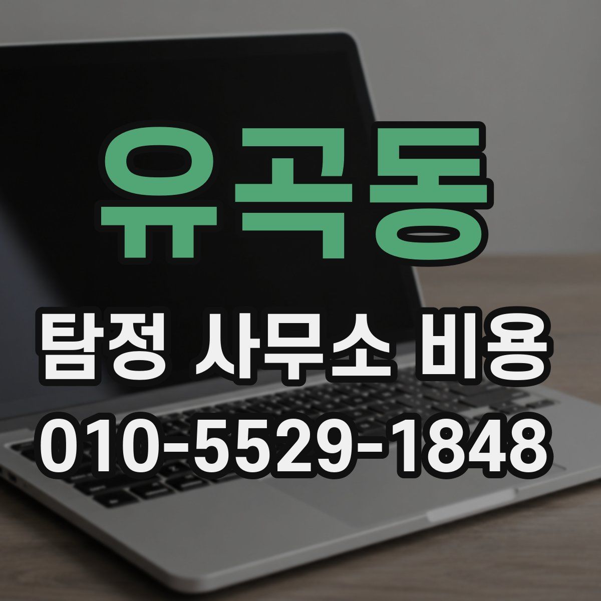 유곡동 탐정 사무소 비용