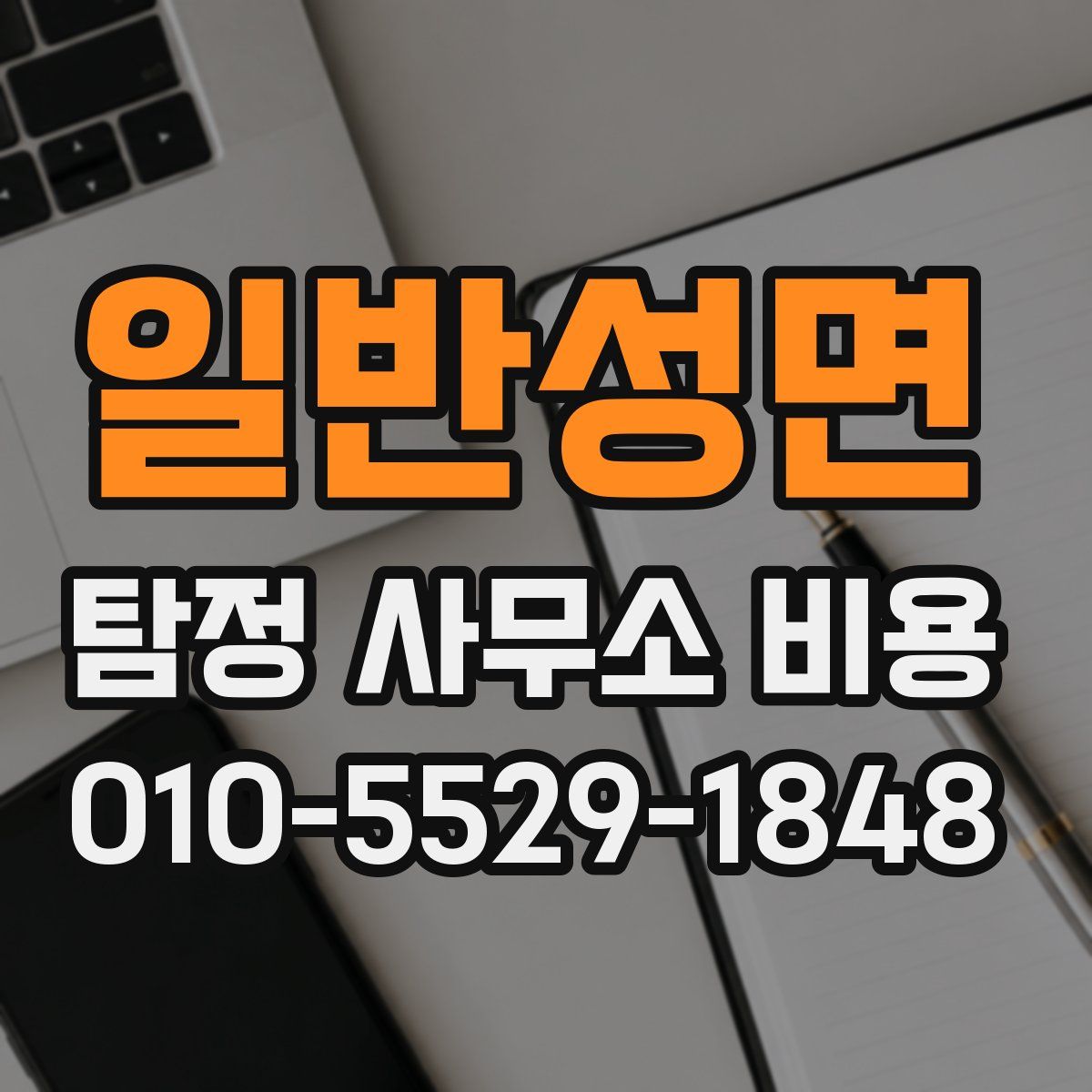 일반성면 탐정 사무소 비용