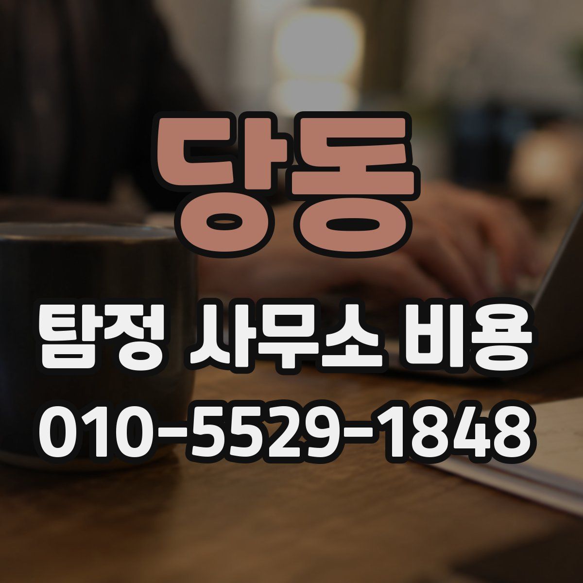 당동 탐정 사무소 비용