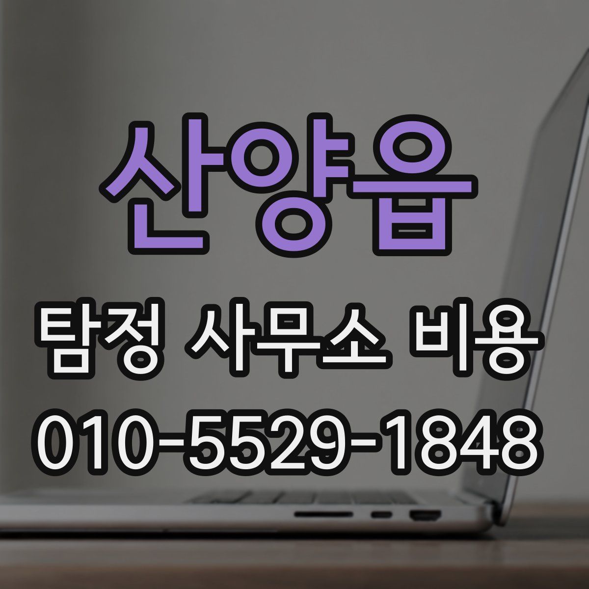 산양읍 탐정 사무소 비용
