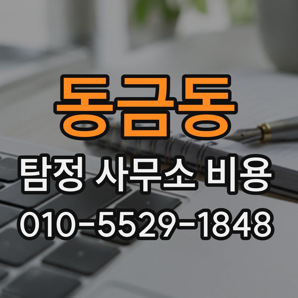 동금동 탐정 사무소 비용