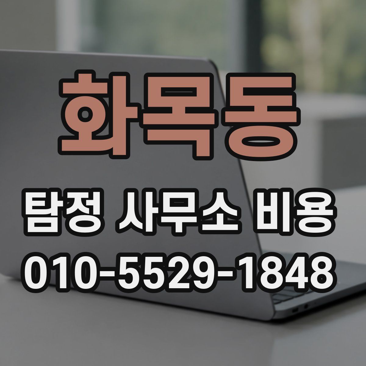 화목동 탐정 사무소 비용