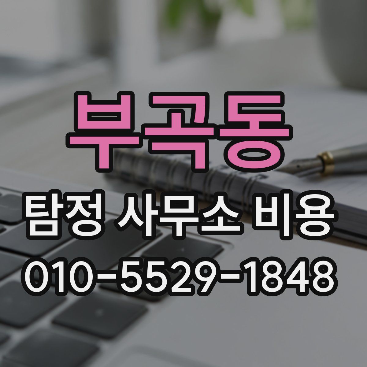 부곡동 탐정 사무소 비용