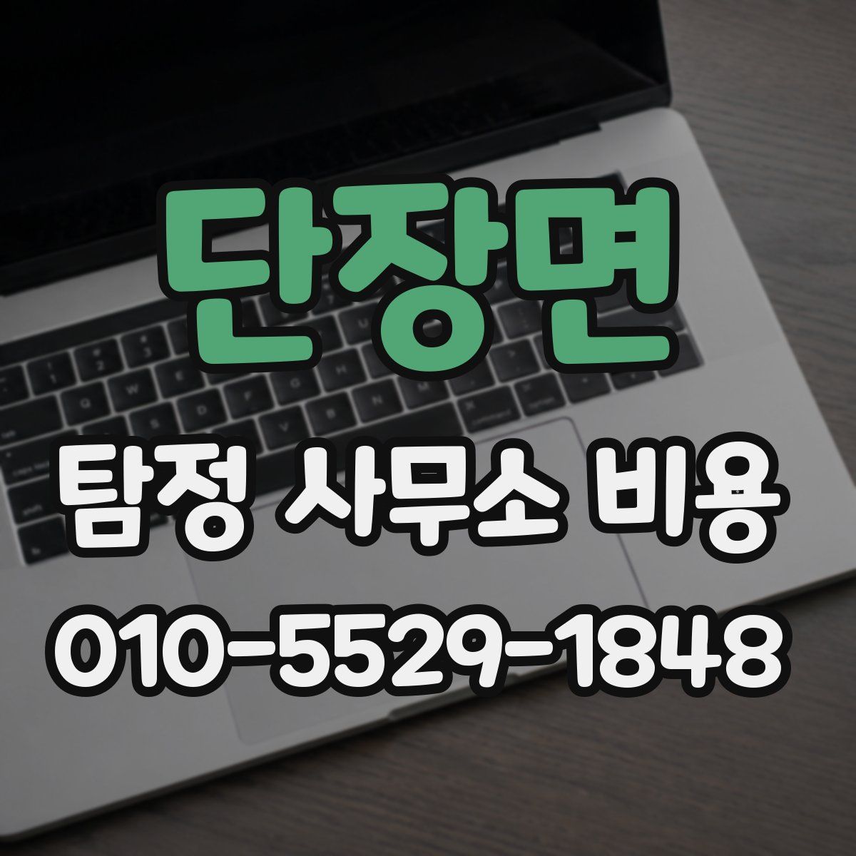 단장면 탐정 사무소 비용
