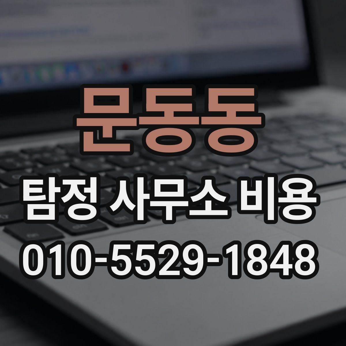 문동동 탐정 사무소 비용