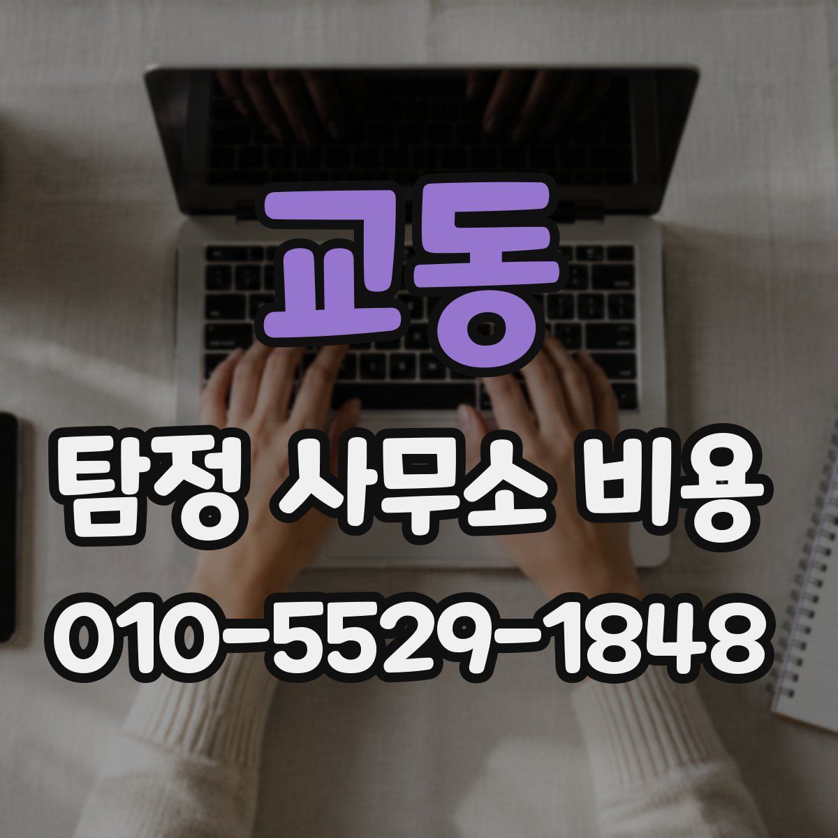 교동 탐정 사무소 비용