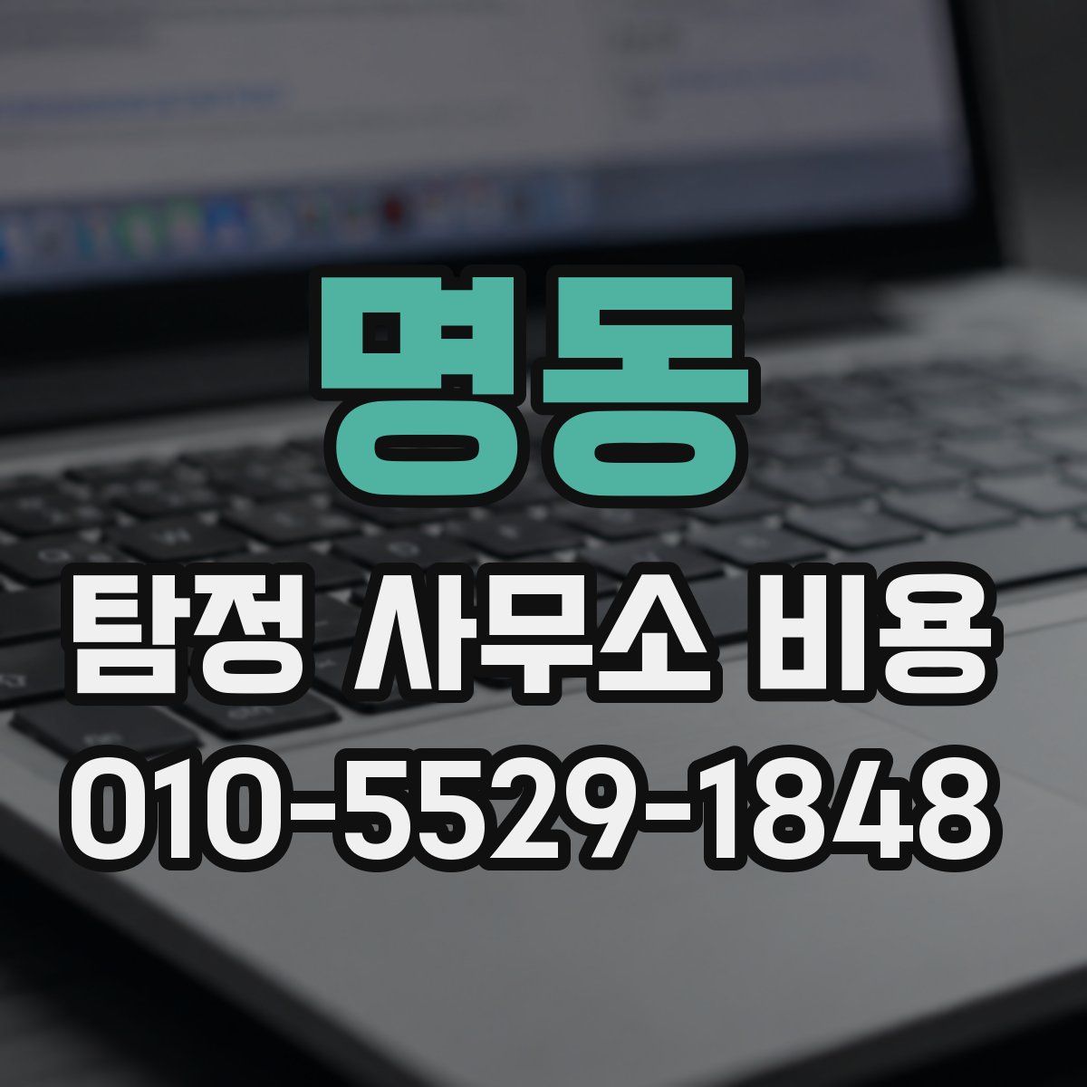 명동 탐정 사무소 비용