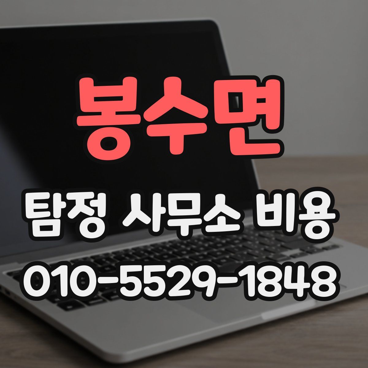 봉수면 탐정 사무소 비용