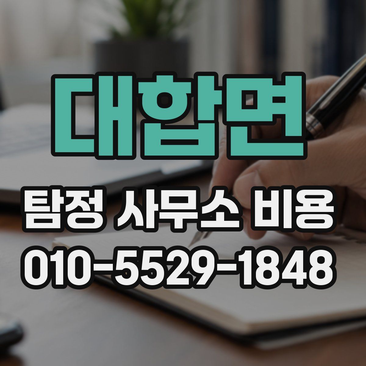 대합면 탐정 사무소 비용