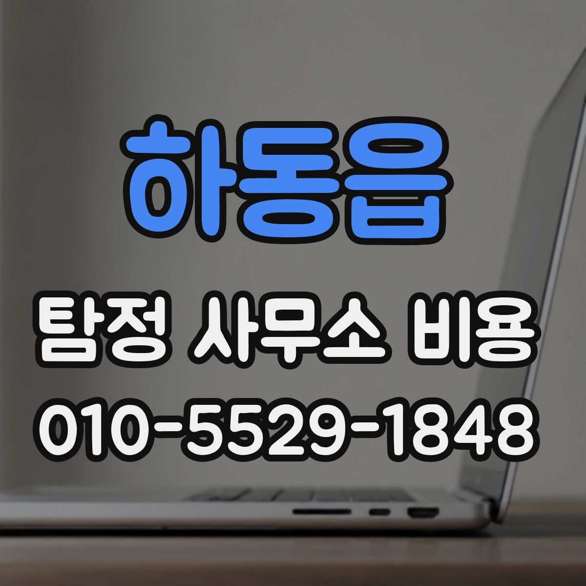 하동읍 탐정 사무소 비용