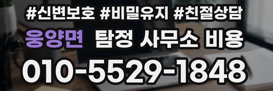 웅양면 탐정 사무소 비용