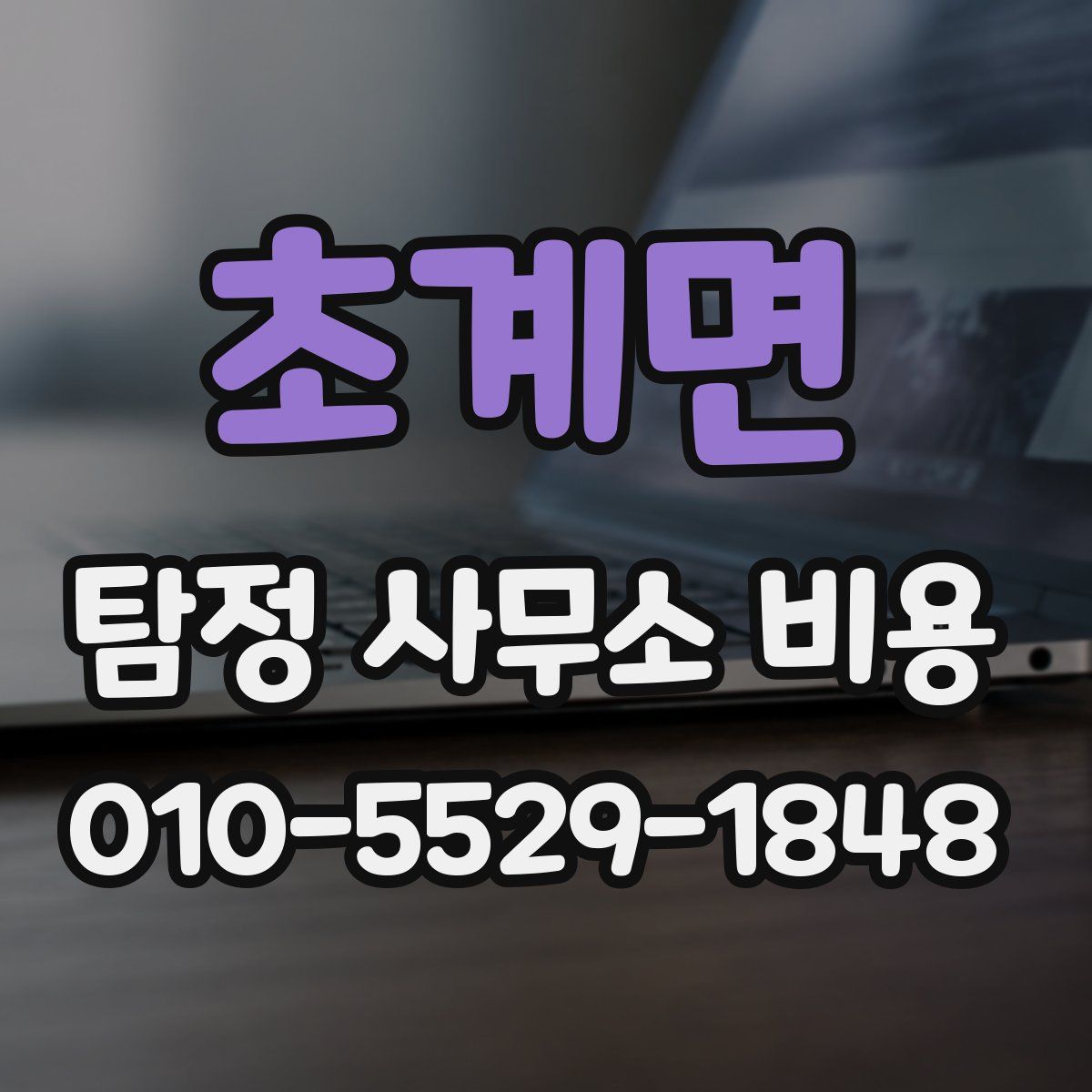 초계면 탐정 사무소 비용