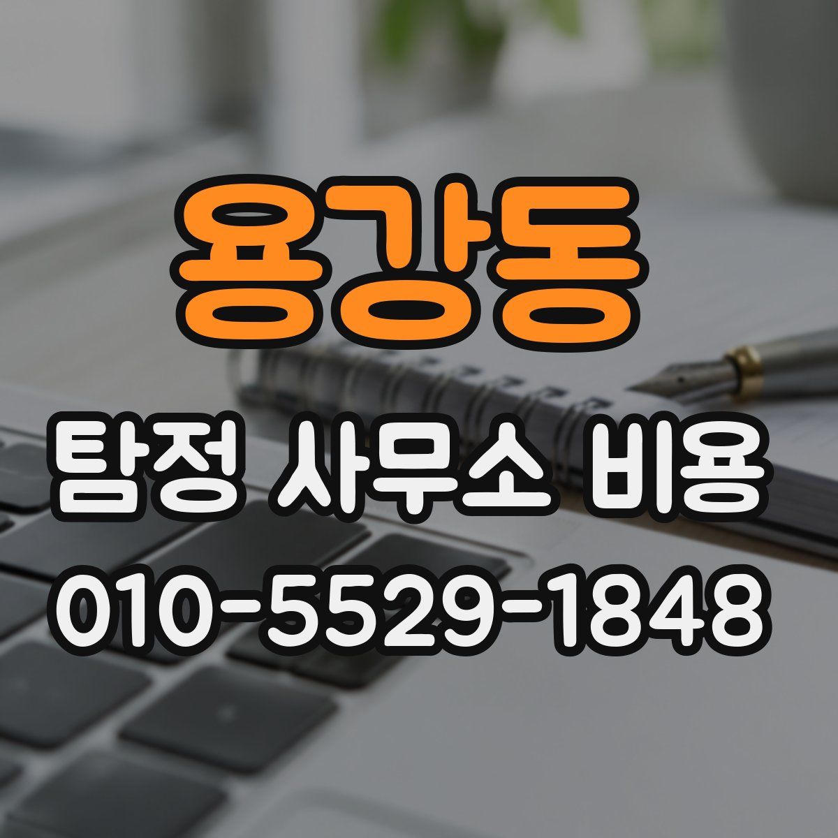 용강동 탐정 사무소 비용