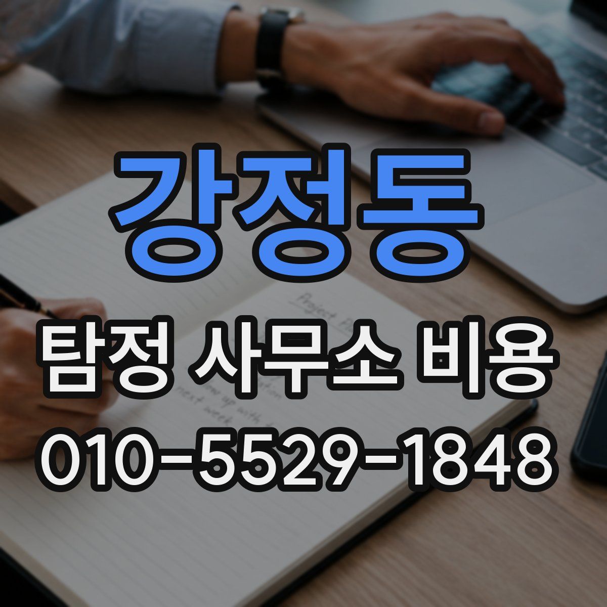강정동 탐정 사무소 비용