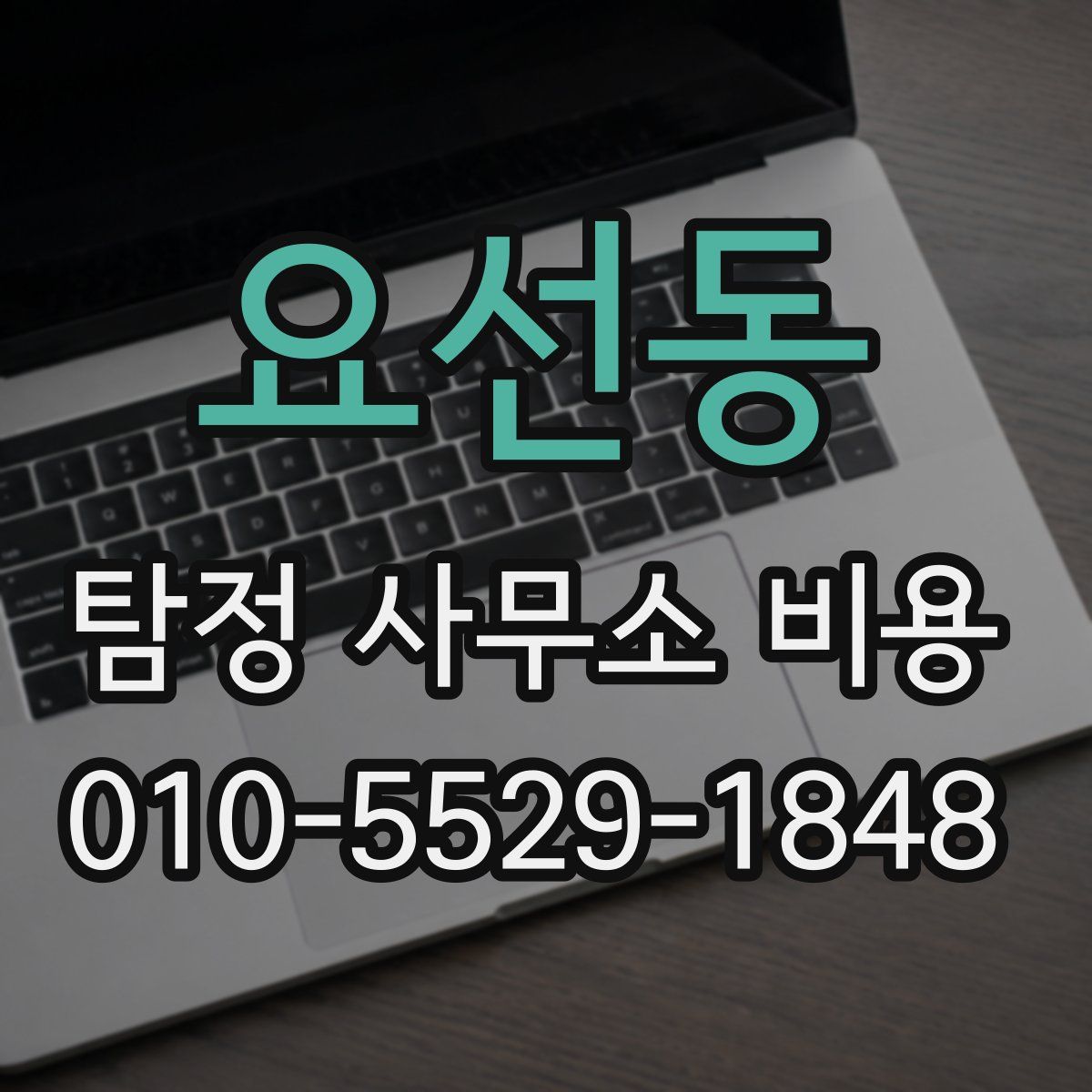 요선동 탐정 사무소 비용