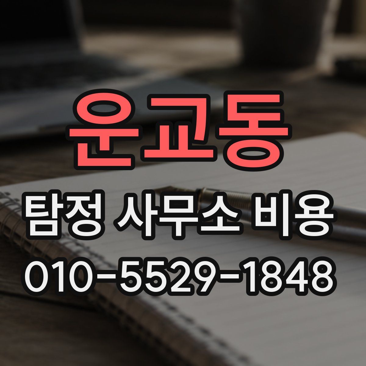 운교동 탐정 사무소 비용
