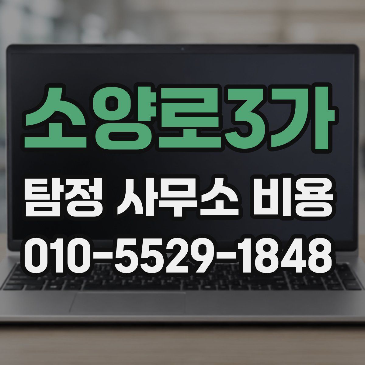 소양로3가 탐정 사무소 비용