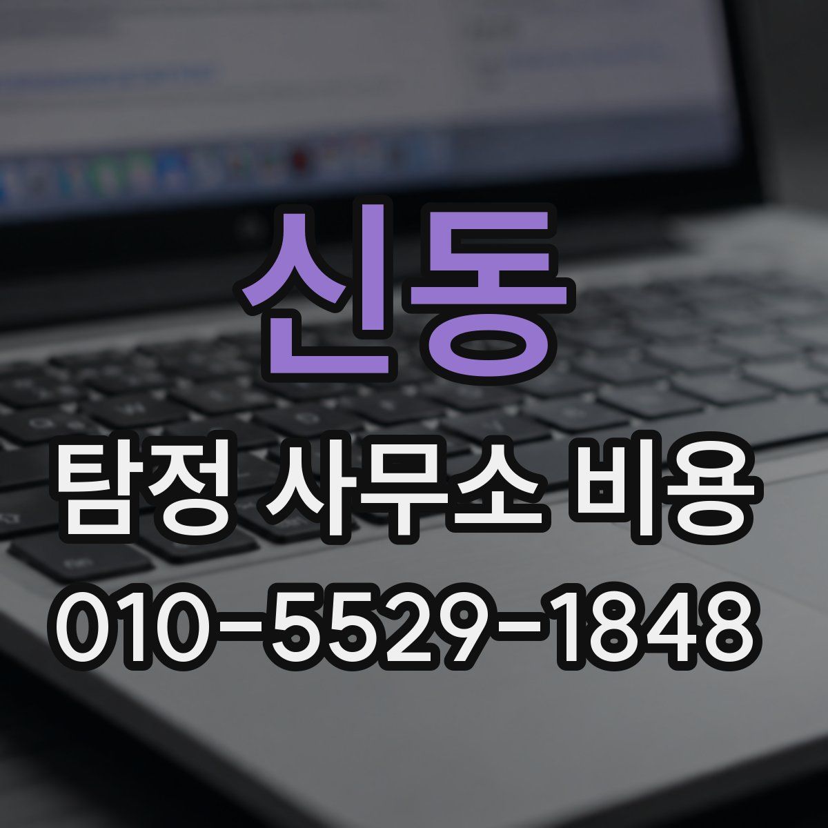 신동 탐정 사무소 비용