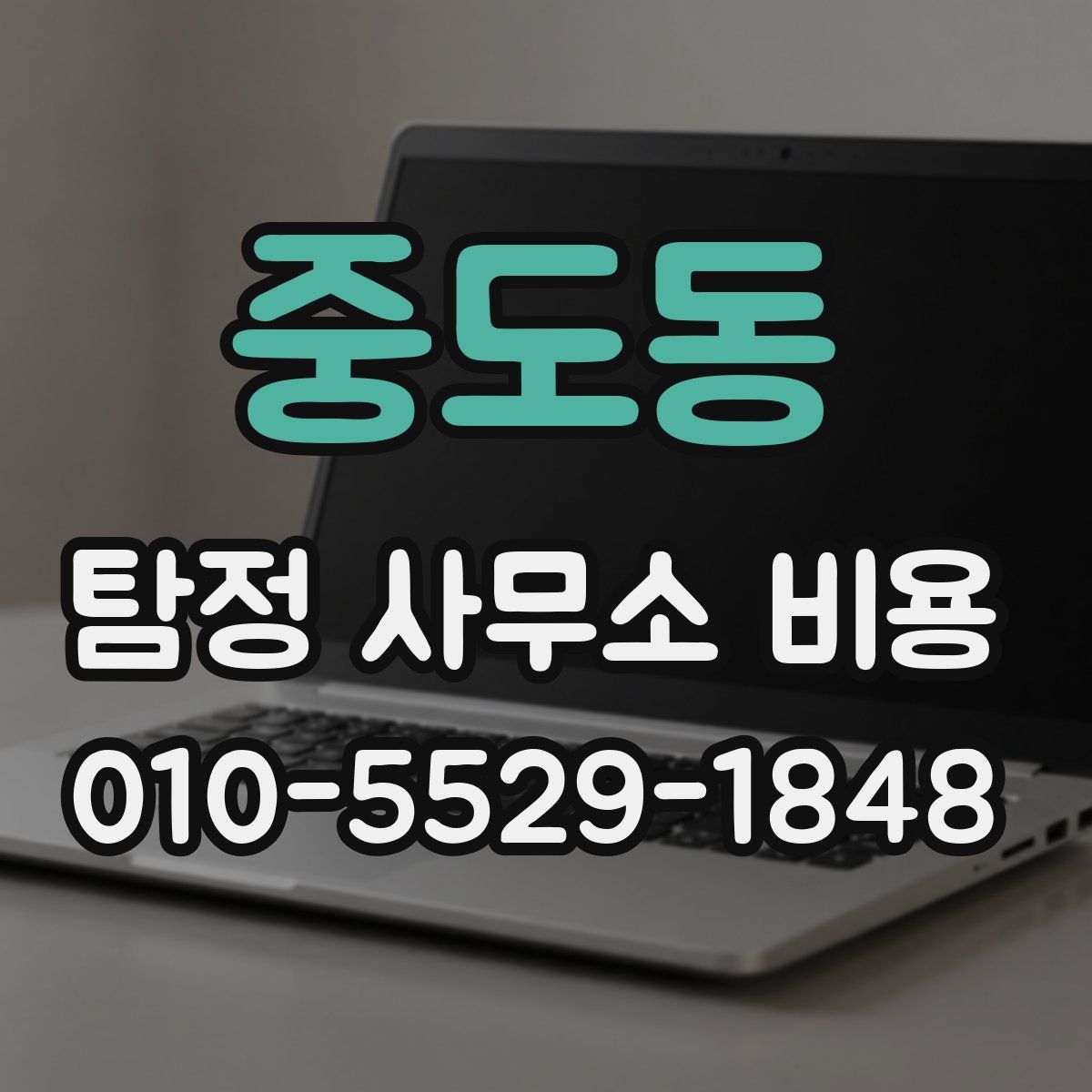 중도동 탐정 사무소 비용