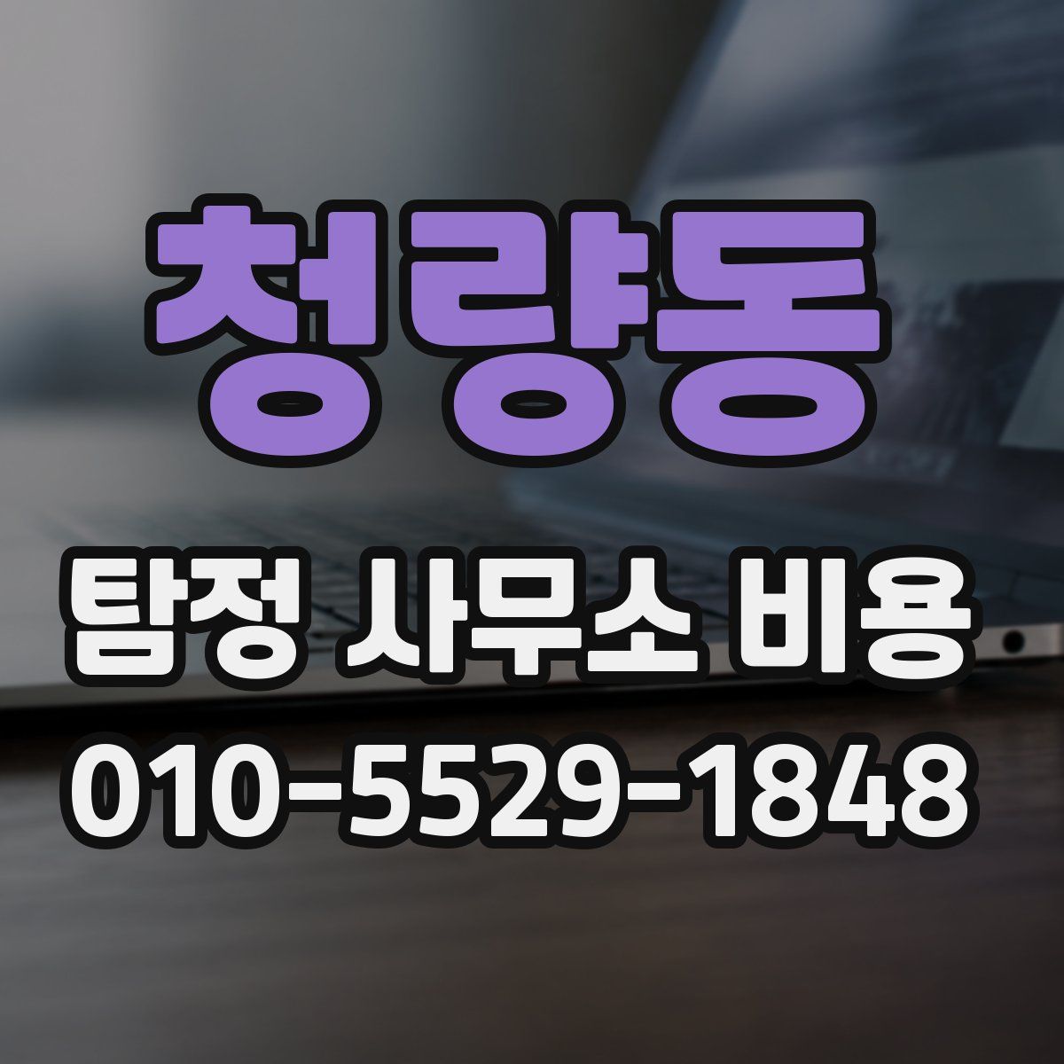 청량동 탐정 사무소 비용