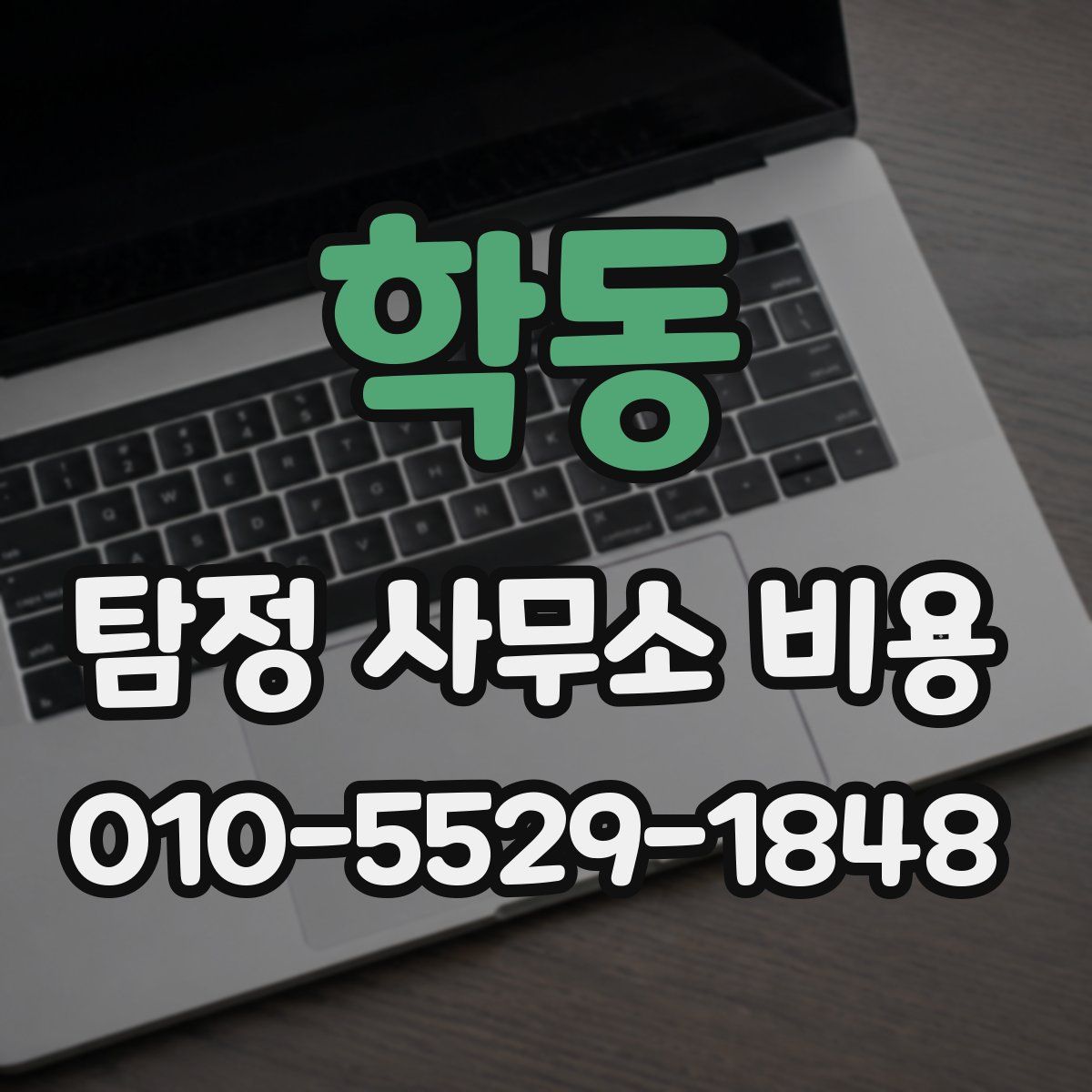 학동 탐정 사무소 비용