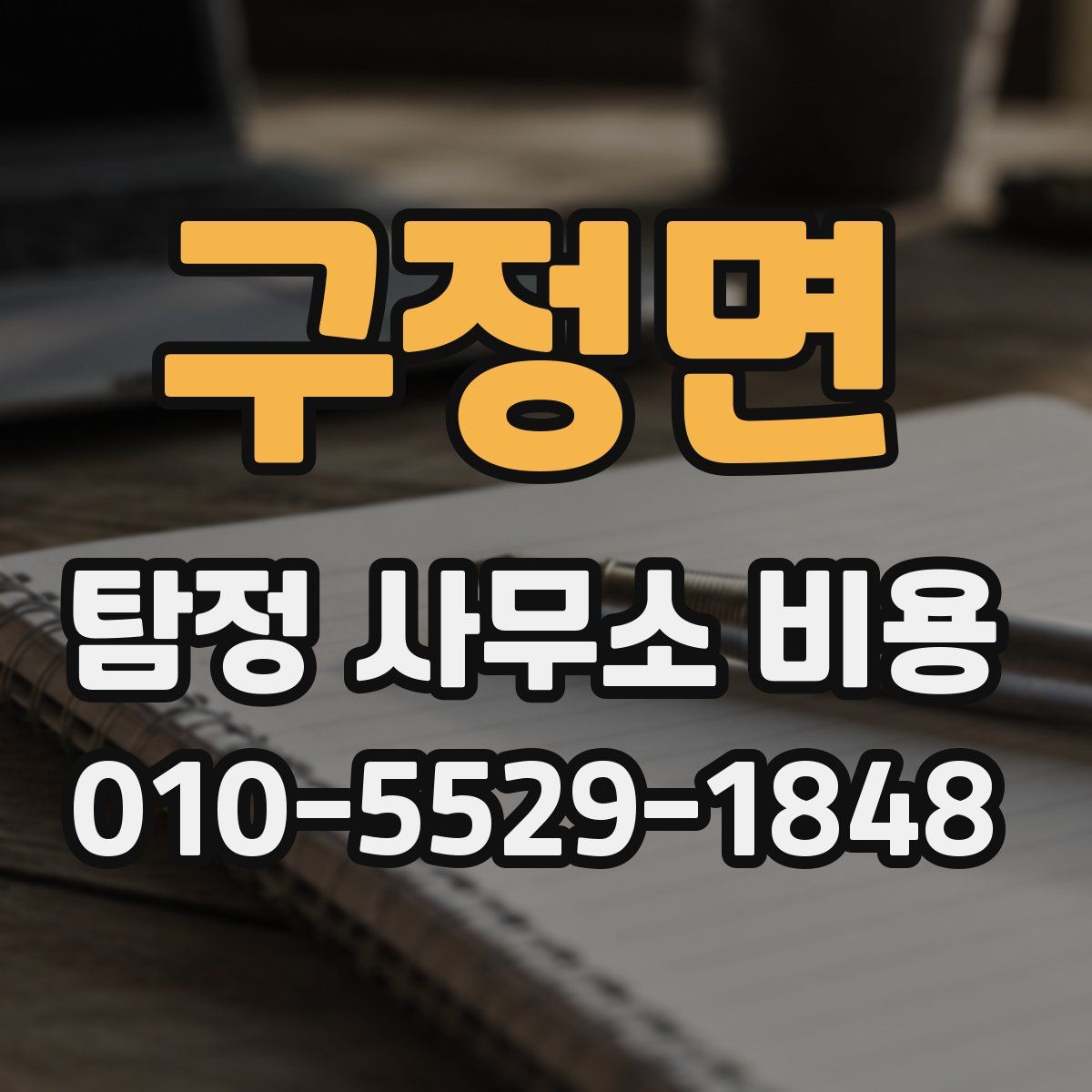 구정면 탐정 사무소 비용