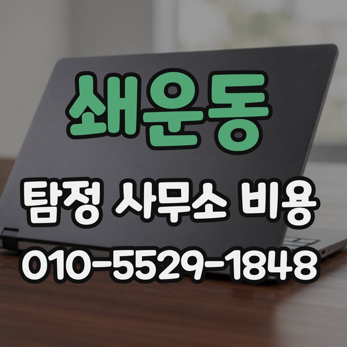 쇄운동 탐정 사무소 비용