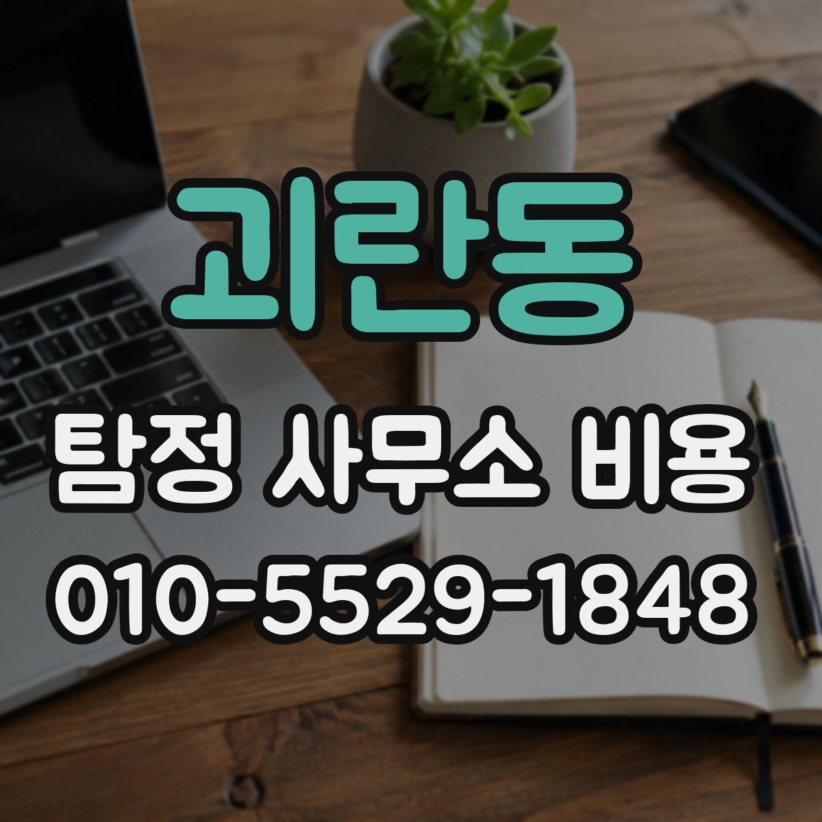 괴란동 탐정 사무소 비용