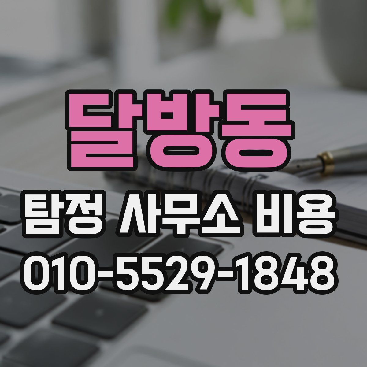 달방동 탐정 사무소 비용