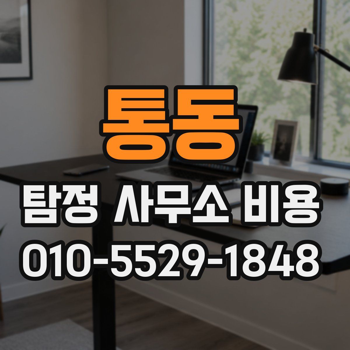 통동 탐정 사무소 비용