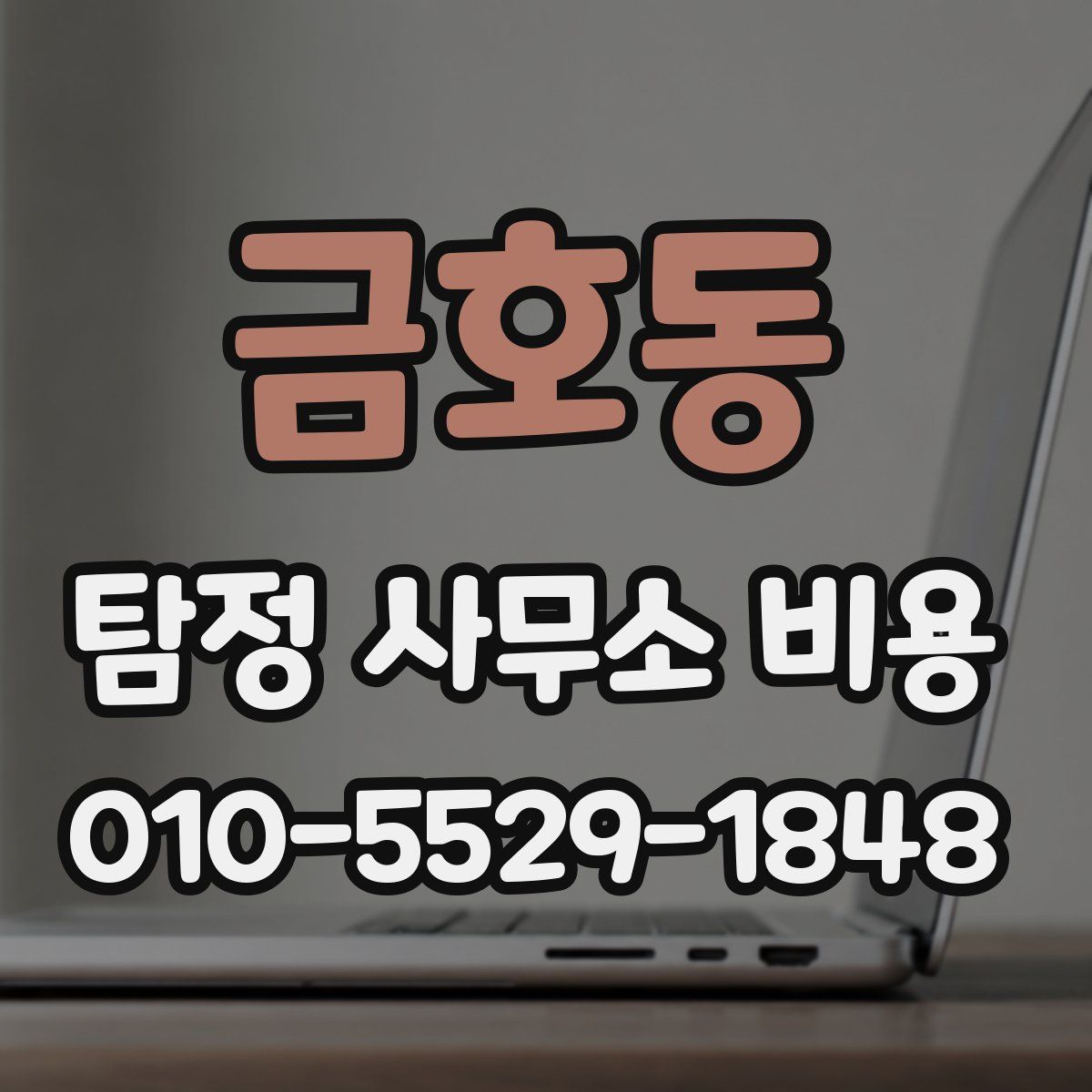 금호동 탐정 사무소 비용