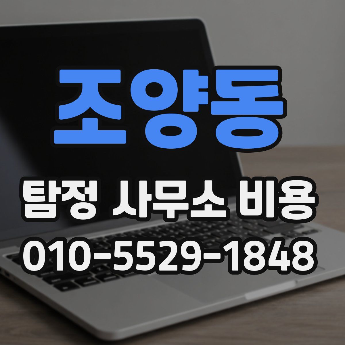 조양동 탐정 사무소 비용