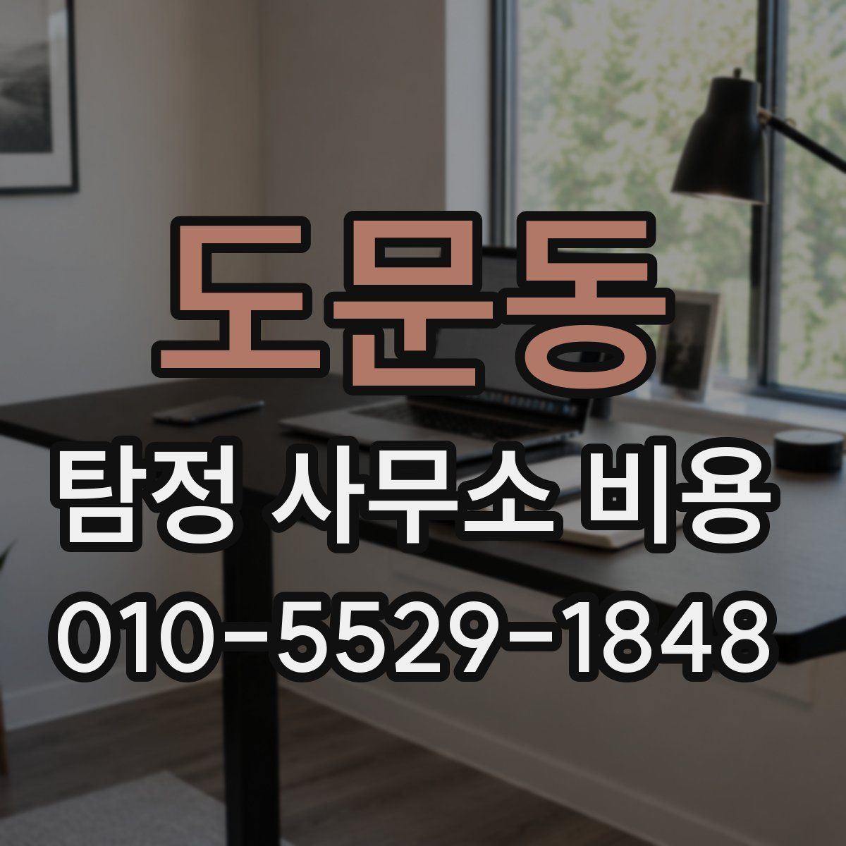 도문동 탐정 사무소 비용