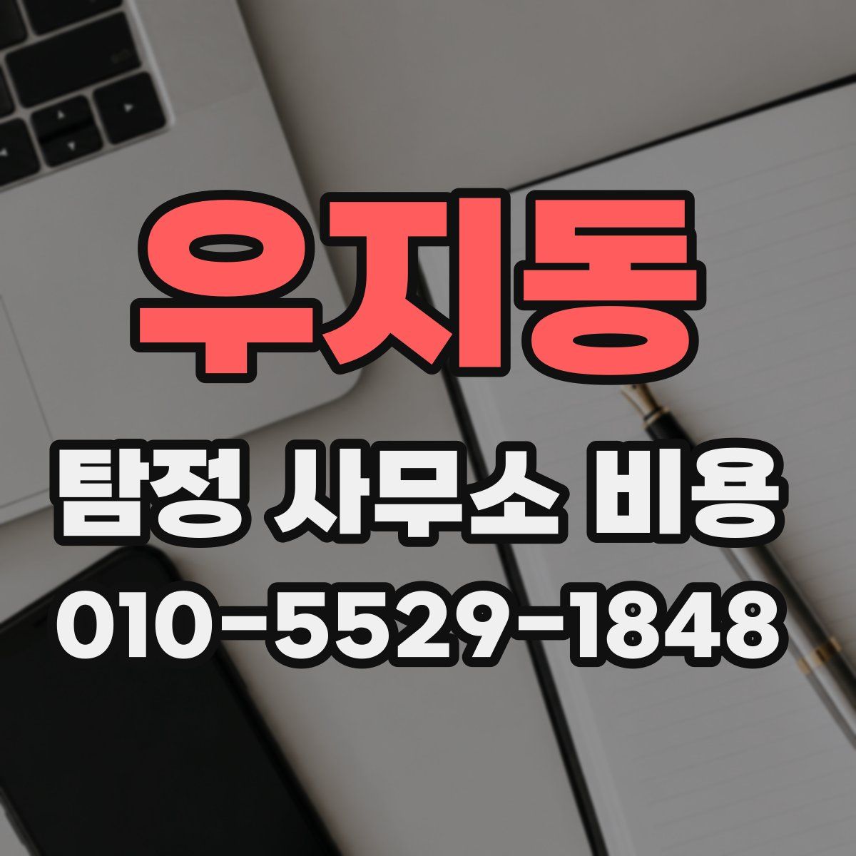 우지동 탐정 사무소 비용